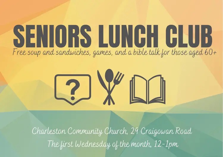 Seniors Lunch Flyer